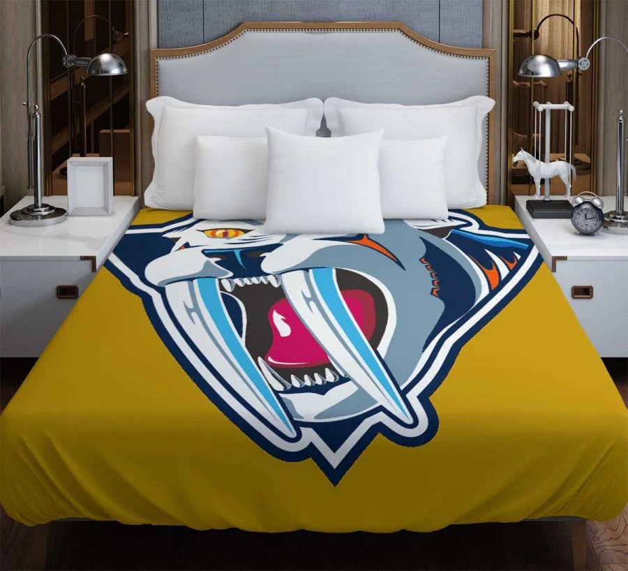 Nashville Predators Professional Ice Hockey Team Duvet Cover