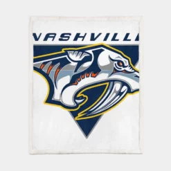 Nashville Predators Strong NHL Hockey Team Sherpa Fleece Blanket 1