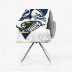 Nashville Predators Strong NHL Hockey Team Sherpa Fleece Blanket 2