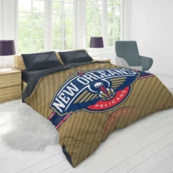 New Orleans Pelicans Classic NBA Basketball Team Duvet Cover 1