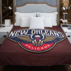 New Orleans Pelicans Strong NBA Basketball Club Duvet Cover
