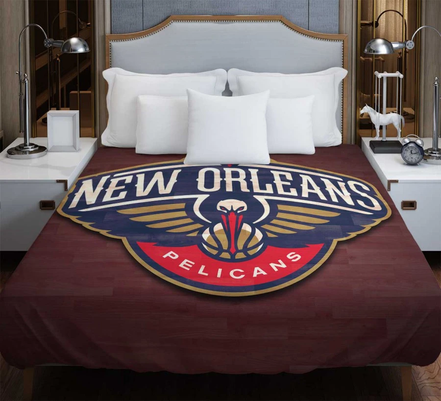 New Orleans Pelicans Strong NBA Basketball Club Duvet Cover