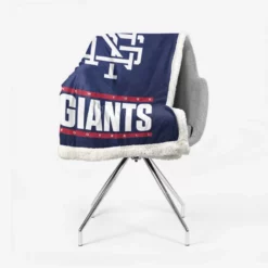 New York Giants Popular NFL Football Team Sherpa Fleece Blanket 2