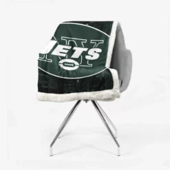 New York Jets Professional NFL Club Sherpa Fleece Blanket 2