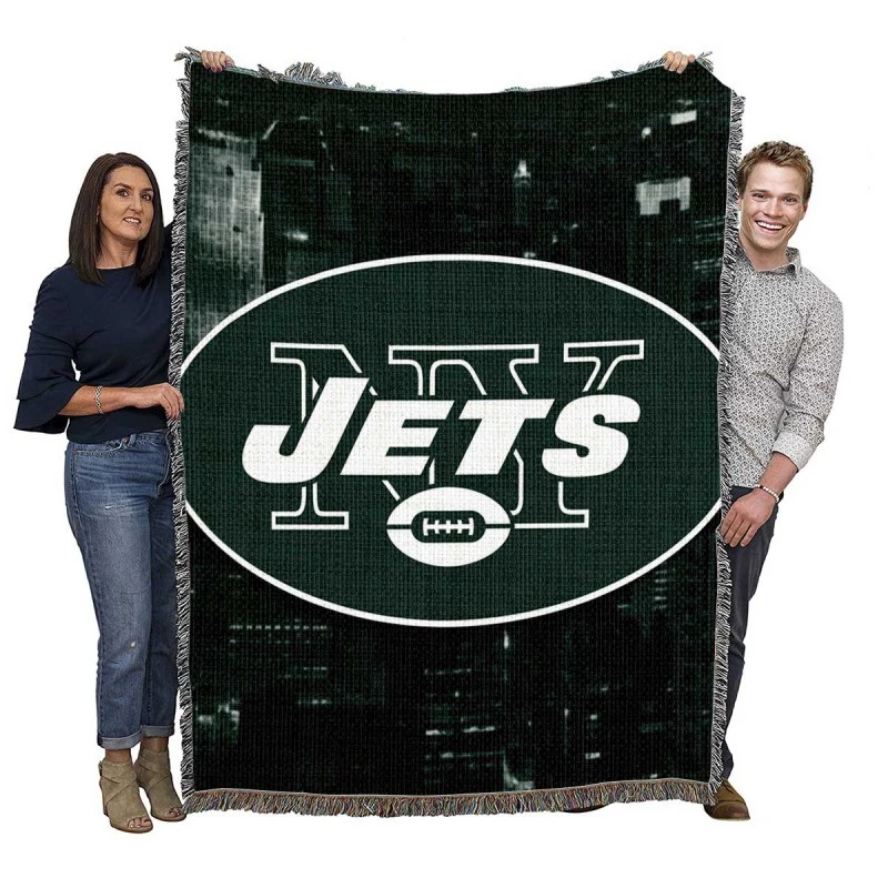 New York Jets Professional NFL Club Woven Blanket