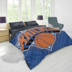 New York Knicks American Professional Basketball Team Duvet Cover 1