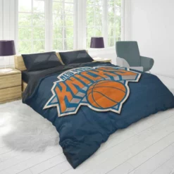 New York Knicks Strong NBA Basketball Team Duvet Cover 1