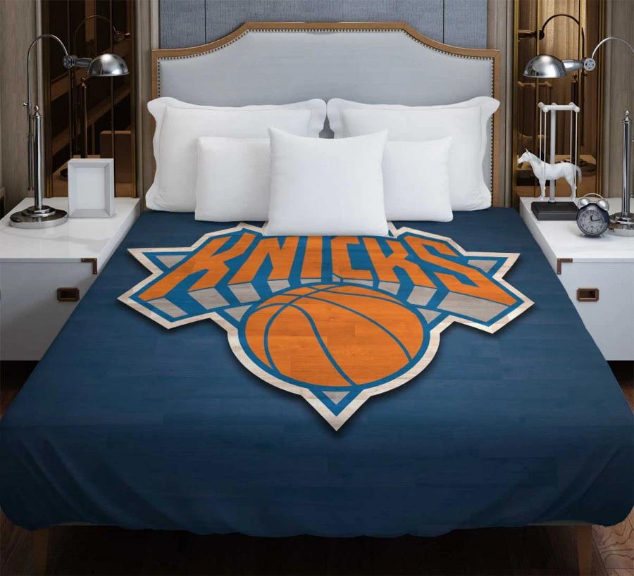 New York Knicks Strong NBA Basketball Team Duvet Cover