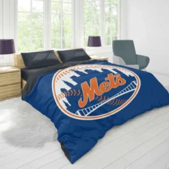 New York Mets Popular MLB Baseball Team Duvet Cover 1