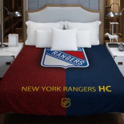 New York Rangers Unique NHL Hockey Team Duvet Cover