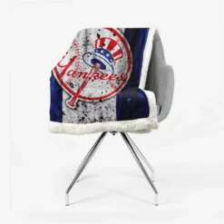 New York Yankees Ethical MLB Baseball Team Sherpa Fleece Blanket 2