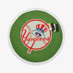 New York Yankees Ultimate MLB Club Round Beach Towel