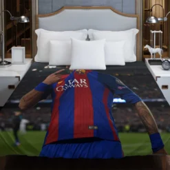 Neymar Barcelona Sports Player Duvet Cover