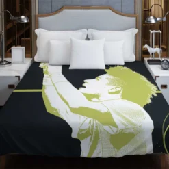 Neymar Confident Soccer Player Duvet Cover