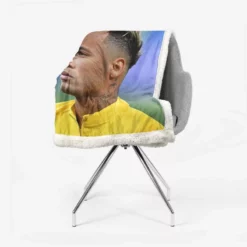 Neymar Dependable Brazil sports Player Sherpa Fleece Blanket 2