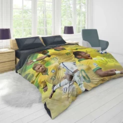 Neymar FIFA Confederations Cup Sports Player Duvet Cover 1