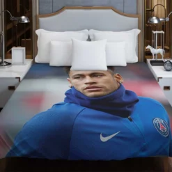 Neymar Jr Fastidious PSG Soccer Player Duvet Cover