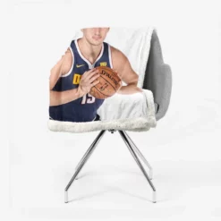 Nikola Jokic Denver Nuggets NBA Basketball Sherpa Fleece Blanket 2