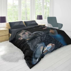 Novak Djokovic Popular Tennis Player Duvet Cover 1