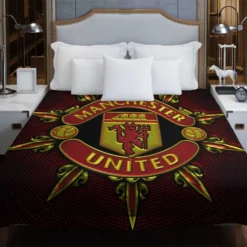 Official English Football Club Manchester United FC Duvet Cover