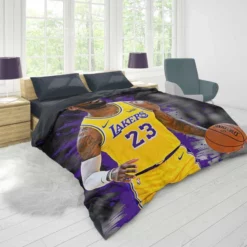 Official NBA Basketball Player LeBron James Duvet Cover 1