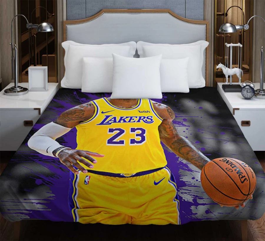 Official NBA Basketball Player LeBron James Duvet Cover