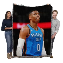 Oklahoma City Thunder Russell Westbrook Woven Blanket