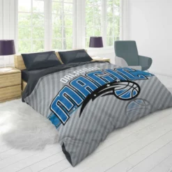 Orlando Magic Active American Basketball Team Duvet Cover 1