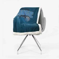 Orlando Magic American Professional Basketball Team Sherpa Fleece Blanket 2