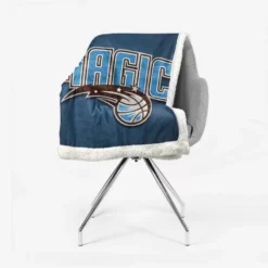 Orlando Magic Exciting American NBA Team Sherpa Fleece Blanket 2