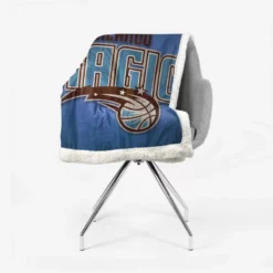 Orlando Magic Strong NBA Basketball Team Sherpa Fleece Blanket 2