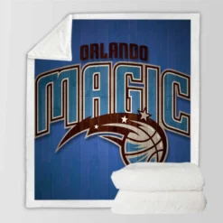 Orlando Magic Strong NBA Basketball Team Sherpa Fleece Blanket