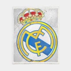 Outstanding Soccer Club Real Madrid CF Sherpa Fleece Blanket 1