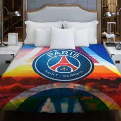 Paris Saint Germain FC Awarded Soccer Team Duvet Cover