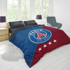 Paris Saint Germain FC Professional Football Club Duvet Cover 1