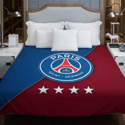 Paris Saint Germain FC Professional Football Club Duvet Cover