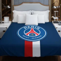 Paris Saint Germain FC Strong Football Club Duvet Cover