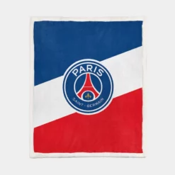 Paris Saint Germain FC Unique Football Player Sherpa Fleece Blanket 1