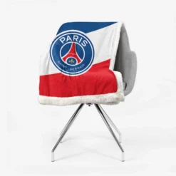 Paris Saint Germain FC Unique Football Player Sherpa Fleece Blanket 2