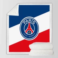 Paris Saint Germain FC Unique Football Player Sherpa Fleece Blanket