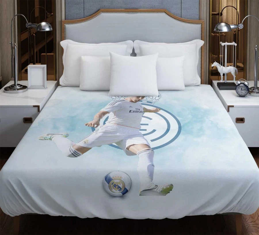 Passionate Sports Player Sergio Ramos Duvet Cover