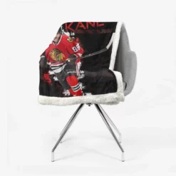 Patrick Kane Strong NHL Hockey Player Sherpa Fleece Blanket 2