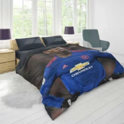 Paul Pogba Dependable United sports Player Duvet Cover 1