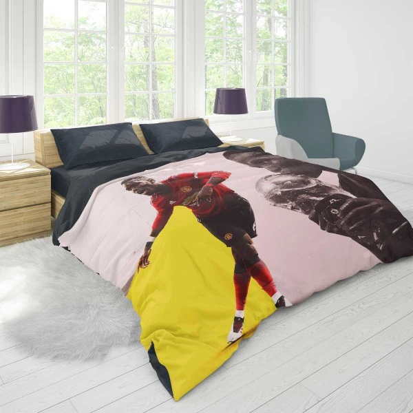 Paul Pogba Footballer Player Duvet Cover 1