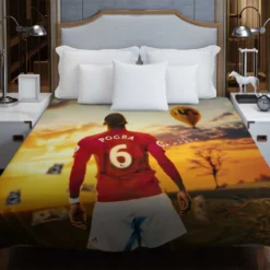 Paul Pogba Ready Premier League Footballer Player Duvet Cover