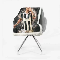 Paulo Bruno Dybala Juventus Star Soccer Player Sherpa Fleece Blanket 2