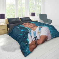 Paulo Bruno Dybala bustling Footballer Player Duvet Cover 1