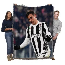 Paulo Bruno Dybala consistent Juve Football Player Woven Blanket