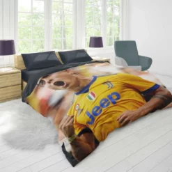 Paulo Bruno Dybala enthusiastic sports Player Duvet Cover 1