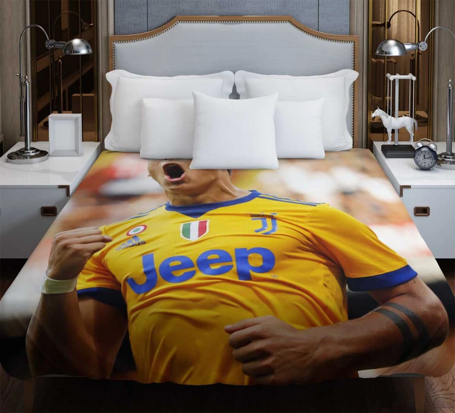 Paulo Bruno Dybala enthusiastic sports Player Duvet Cover